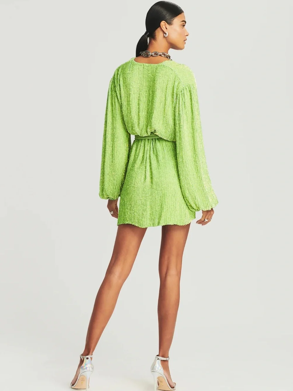 Retrofete bright green